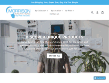 Tablet Screenshot of morrisoninnovations.com